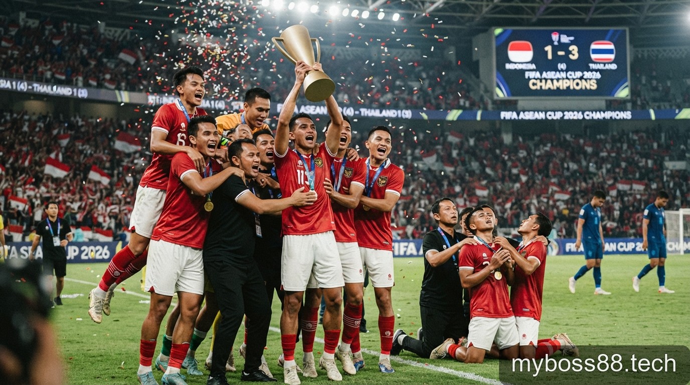 Indonesia lên đỉnh FIFA ASEAN Cup 2026: Bản lĩnh từ chấm 11m và kỷ nguyên mới của bóng đá Đông Nam Á